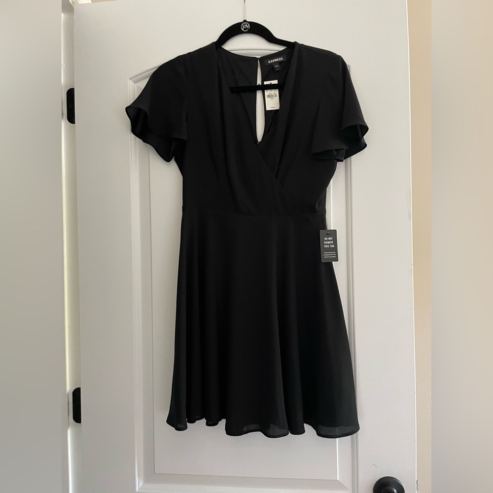 Brand new express black mini dress